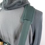 ショルダーベルトに肩パットを付けました。